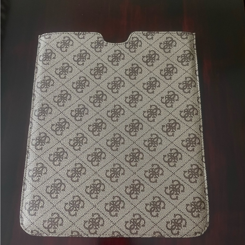 Guess Factory Signature 4-G Logo Tablet Sleeve/Case 8x10”